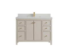 Chicago 48 in. W x 22 in. D Single Sink Bathroom Vanity - photo 13