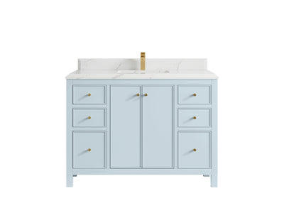 Chicago 48 in. W x 22 in. D Single Sink Bathroom Vanity - Willow Bath and Vanity