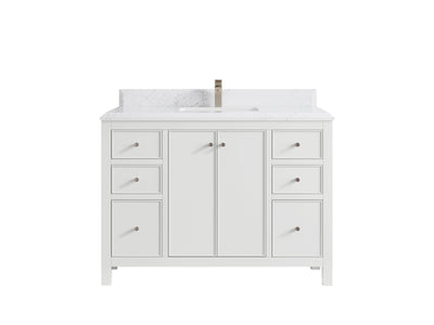 Chicago 48 in. W x 22 in. D Single Sink Bathroom Vanity - Willow Bath and Vanity