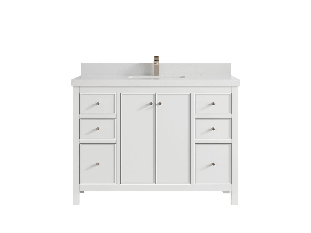 Chicago 48 in. W x 22 in. D Single Sink Bathroom Vanity - Willow Bath and Vanity