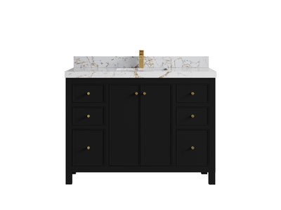 Chicago 48 in. W x 22 in. D Single Sink Bathroom Vanity - Willow Bath and Vanity