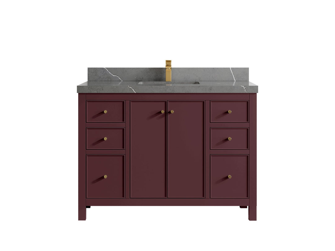 Chicago 48 in. W x 22 in. D Single Sink Bathroom Vanity - Willow Bath and Vanity