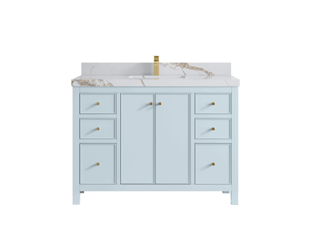 Chicago 48 in. W x 22 in. D Single Sink Bathroom Vanity - Willow Bath and Vanity