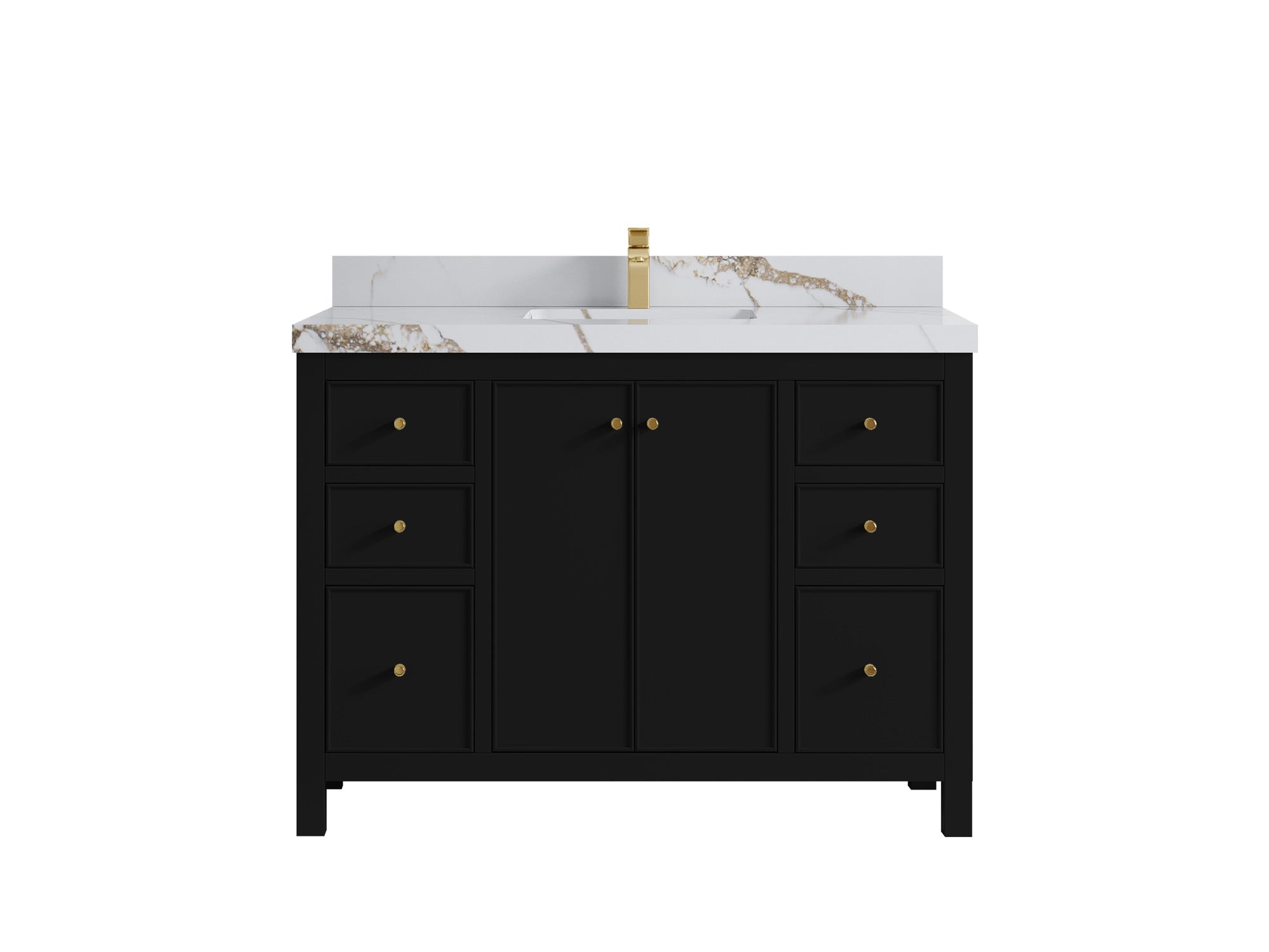 Chicago 48 in. W x 22 in. D Single Sink Bathroom Vanity - Willow Bath and Vanity