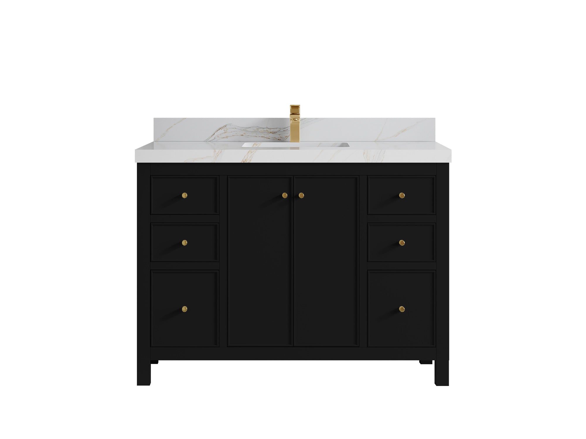 Chicago 48 in. W x 22 in. D Single Sink Bathroom Vanity - Willow Bath and Vanity