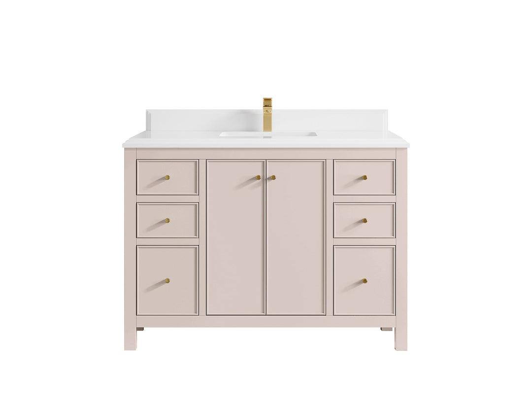 Chicago 48 in. W x 22 in. D Single Sink Bathroom Vanity - Willow Bath and Vanity