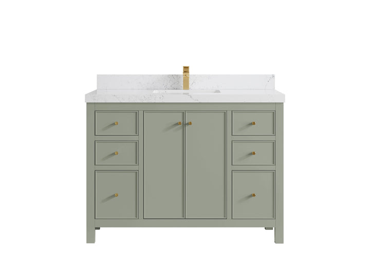 Chicago 48 in. W x 22 in. D Single Sink Bathroom Vanity - photo 31