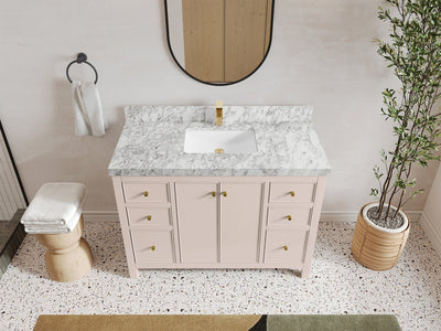 Chicago 48 in. W x 22 in. D Single Sink Bathroom Vanity - Willow Bath and Vanity