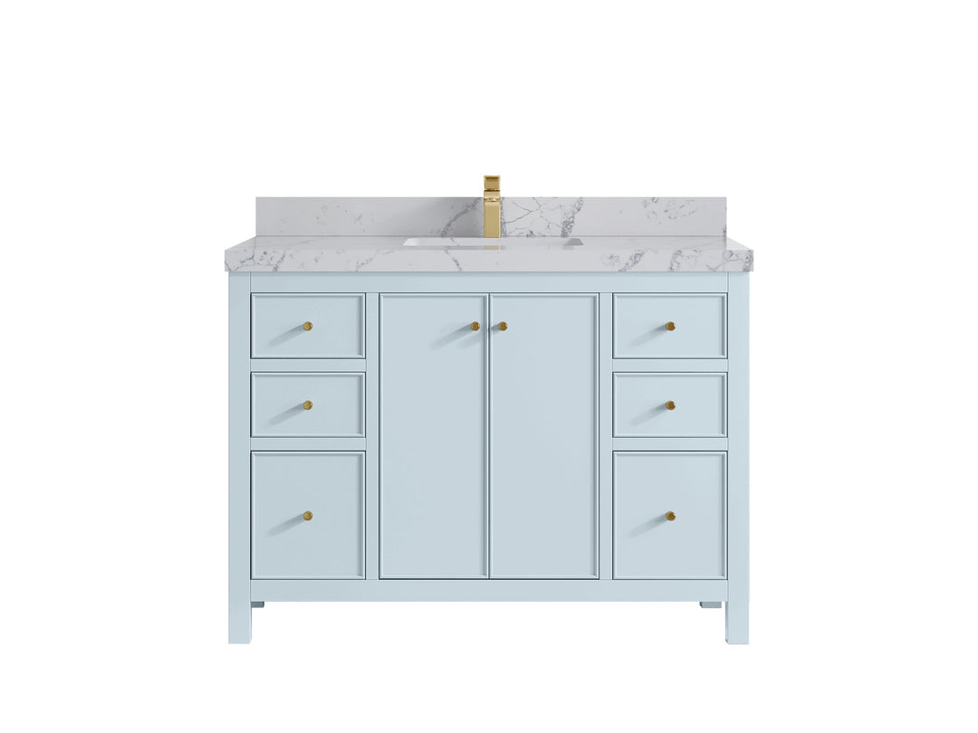 Chicago 48 in. W x 22 in. D Single Sink Bathroom Vanity - Willow Bath and Vanity