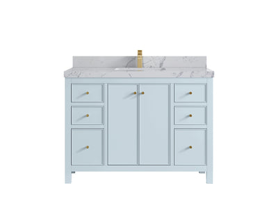 Chicago 48 in. W x 22 in. D Single Sink Bathroom Vanity - Willow Bath and Vanity