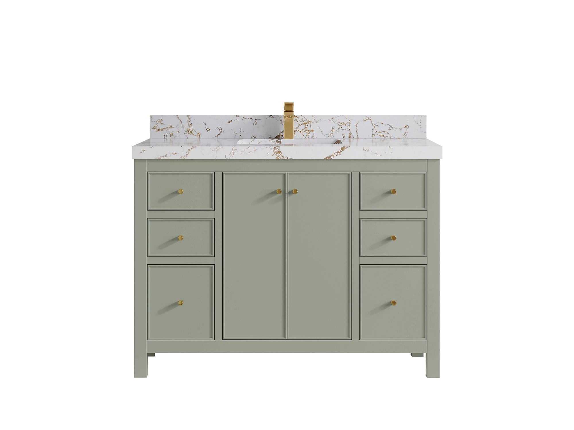Chicago 48 in. W x 22 in. D Single Sink Bathroom Vanity - Willow Bath and Vanity