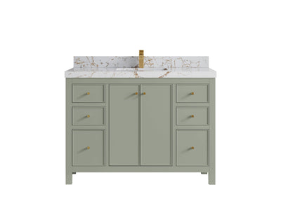Chicago 48 in. W x 22 in. D Single Sink Bathroom Vanity - Willow Bath and Vanity