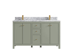 Chicago 60 in. W x 22 in. D Double Sink Bathroom Vanity - photo 23