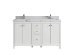 Chicago 60 in. W x 22 in. D Double Sink Bathroom Vanity - photo 15