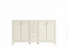 Chicago 60 in. W x 22 in. D Double Sink Bathroom Vanity - photo 30