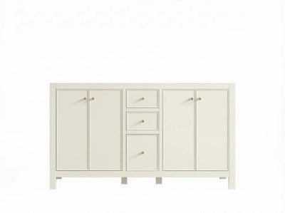 Chicago 60 in. W x 22 in. D Double Sink Bathroom Vanity - Willow Bath and Vanity