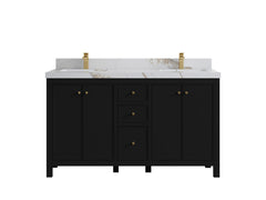Chicago 60 in. W x 22 in. D Double Sink Bathroom Vanity - photo 15