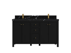 Chicago 60 in. W x 22 in. D Double Sink Bathroom Vanity - photo 9