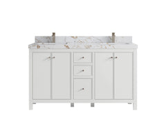 Chicago 60 in. W x 22 in. D Double Sink Bathroom Vanity - photo 39