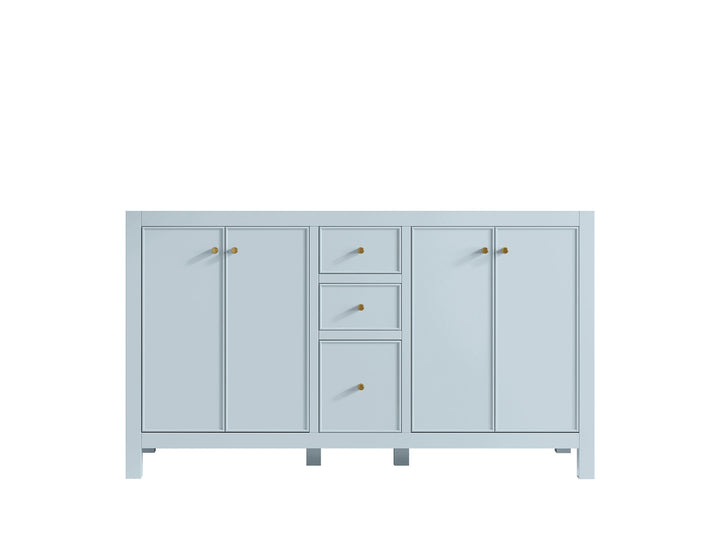 Chicago 60 in. W x 22 in. D Double Sink Bathroom Vanity - photo 6