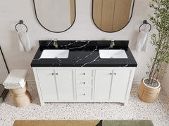 Chicago 60 in. W x 22 in. D Double Sink Bathroom Vanity - photo 8