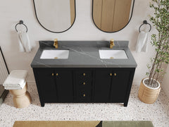 Chicago 60 in. W x 22 in. D Double Sink Bathroom Vanity - photo 34