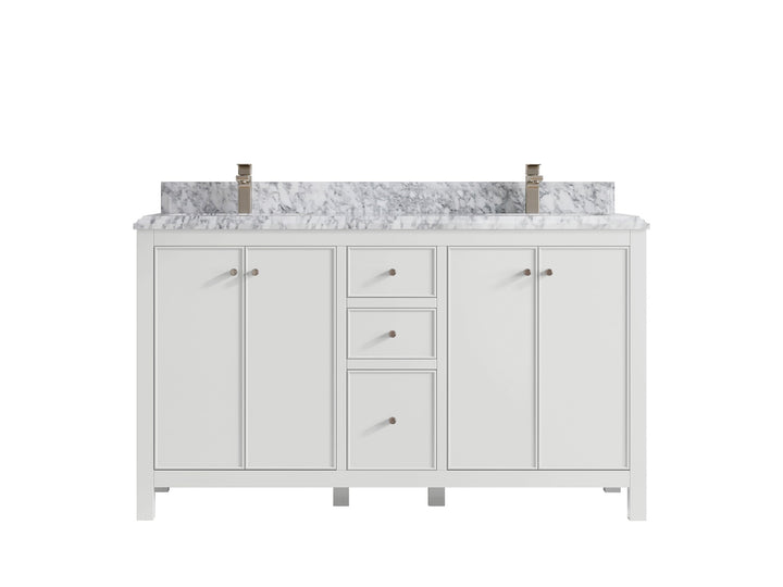 Chicago 60 in. W x 22 in. D Double Sink Bathroom Vanity - photo 23