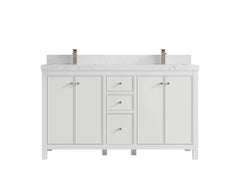 Chicago 60 in. W x 22 in. D Double Sink Bathroom Vanity - photo 31