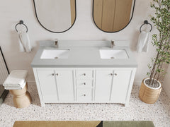 Chicago 60 in. W x 22 in. D Double Sink Bathroom Vanity - photo 12