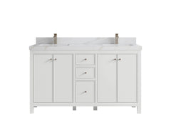 Chicago 60 in. W x 22 in. D Double Sink Bathroom Vanity - photo 21