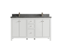 Chicago 60 in. W x 22 in. D Double Sink Bathroom Vanity - photo 35