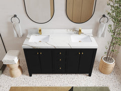 Chicago 60 in. W x 22 in. D Double Sink Bathroom Vanity - photo 14