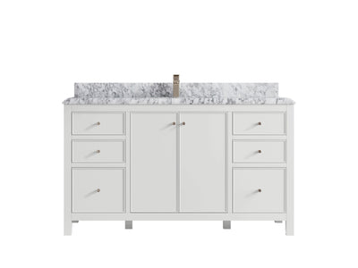 Chicago 60 in. W x 22 in. D Single Sink Bathroom Vanity - Willow Bath and Vanity