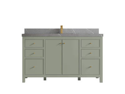 Chicago 60 in. W x 22 in. D Single Sink Bathroom Vanity - Willow Bath and Vanity