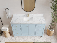 Chicago 60 in. W x 22 in. D Single Sink Bathroom Vanity - photo 20