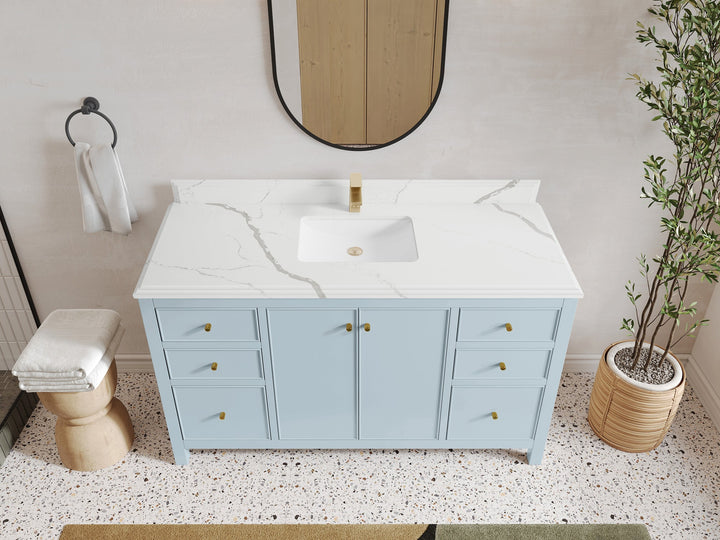 Chicago 60 in. W x 22 in. D Single Sink Bathroom Vanity - photo 24