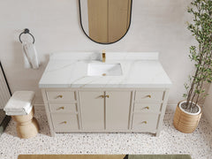 Chicago 60 in. W x 22 in. D Single Sink Bathroom Vanity - photo 20