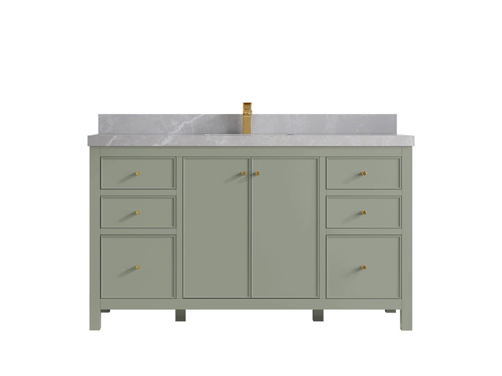 Chicago 60 in. W x 22 in. D Single Sink Bathroom Vanity - photo 33