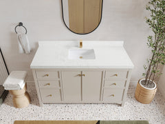 Chicago 60 in. W x 22 in. D Single Sink Bathroom Vanity - photo 30