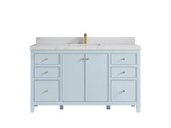 Chicago 60 in. W x 22 in. D Single Sink Bathroom Vanity - photo 23