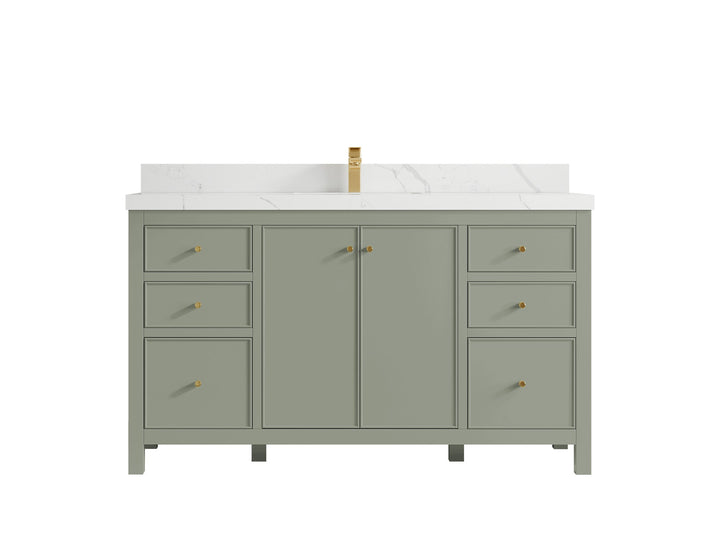 Chicago 60 in. W x 22 in. D Single Sink Bathroom Vanity - photo 17