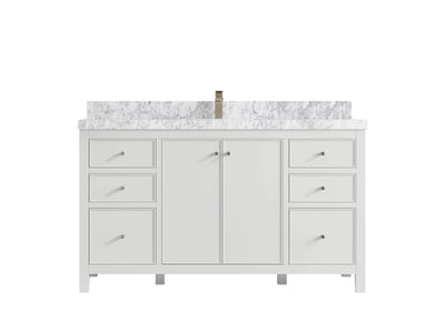Chicago 60 in. W x 22 in. D Single Sink Bathroom Vanity - Willow Bath and Vanity