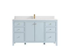 Chicago 60 in. W x 22 in. D Single Sink Bathroom Vanity - photo 27
