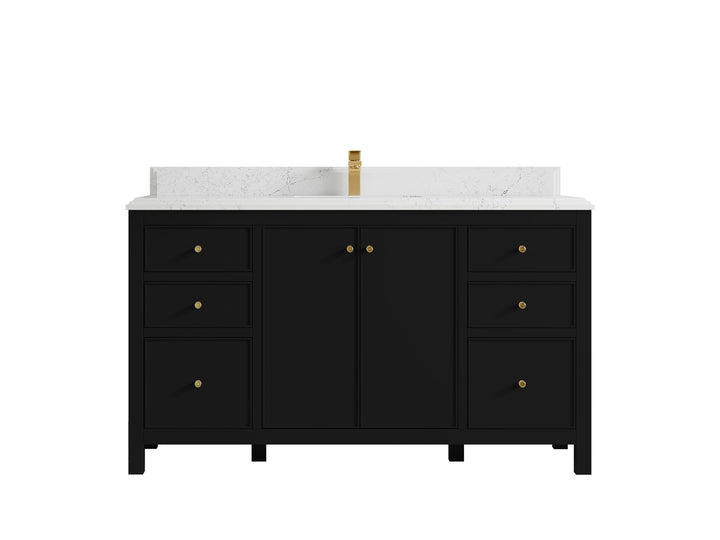 Chicago 60 in. W x 22 in. D Single Sink Bathroom Vanity - photo 27