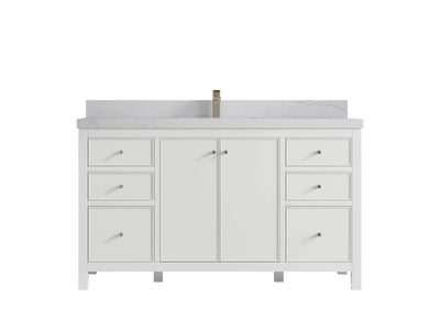 Chicago 60 in. W x 22 in. D Single Sink Bathroom Vanity - Willow Bath and Vanity
