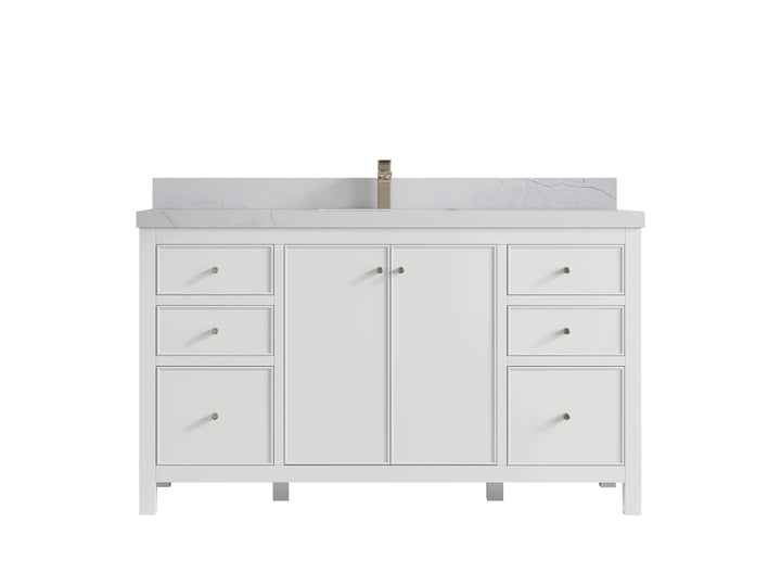 Chicago 60 in. W x 22 in. D Single Sink Bathroom Vanity - photo 1