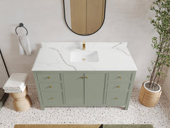 Chicago 60 in. W x 22 in. D Single Sink Bathroom Vanity - photo 24