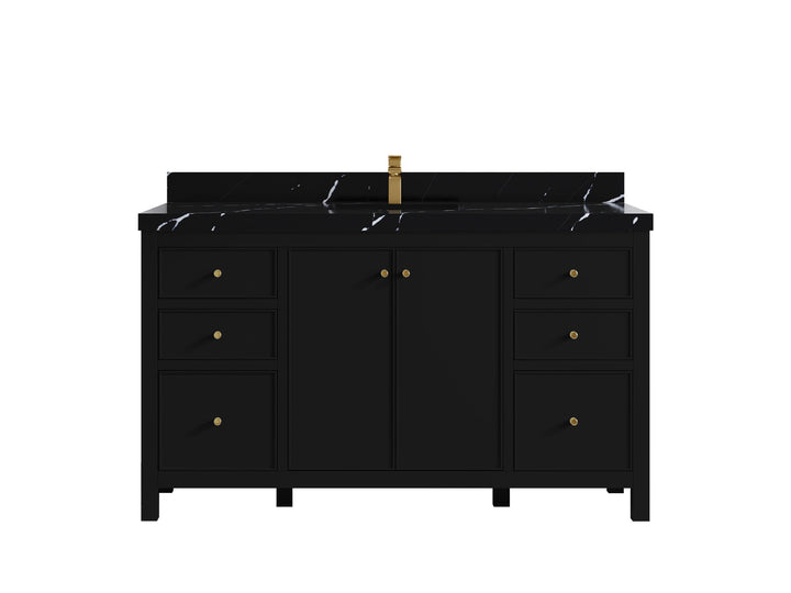 Chicago 60 in. W x 22 in. D Single Sink Bathroom Vanity - photo 9