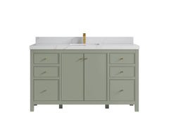 Chicago 60 in. W x 22 in. D Single Sink Bathroom Vanity - photo 21