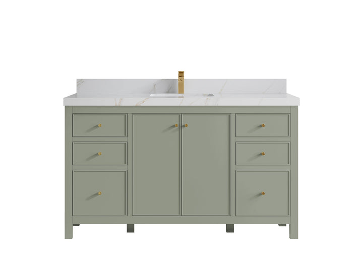 Chicago 60 in. W x 22 in. D Single Sink Bathroom Vanity - photo 21